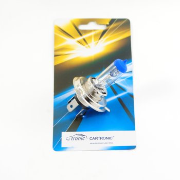 Лампа H4 12V 60/55W. +50% Cartronic CRTR0100439 1987301001 Ref.