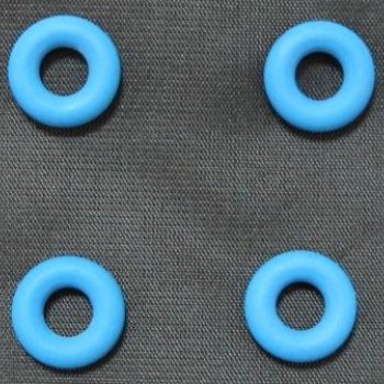 Кольцо уплотнительное верхнее синее форсунки 4216 Cartronic CRTR0132766 (комплект из 4шт)