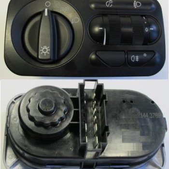 Модуль-переключатель светотехникой Cartronic а/м ПАО «ГАЗ» CRTR0120158 Ref.144.3769/ A21R233769010
