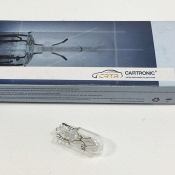 Лампа W5W 12V Cartronic CRTR0100550