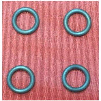 Кольцо уплотнительное нижнее черное форсунки 4216 Cartronic CRTR0132767 (комплект из 4шт)